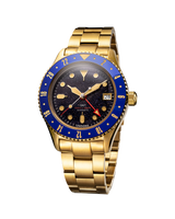 Basecamp GMT Aventurine Gold dial color
