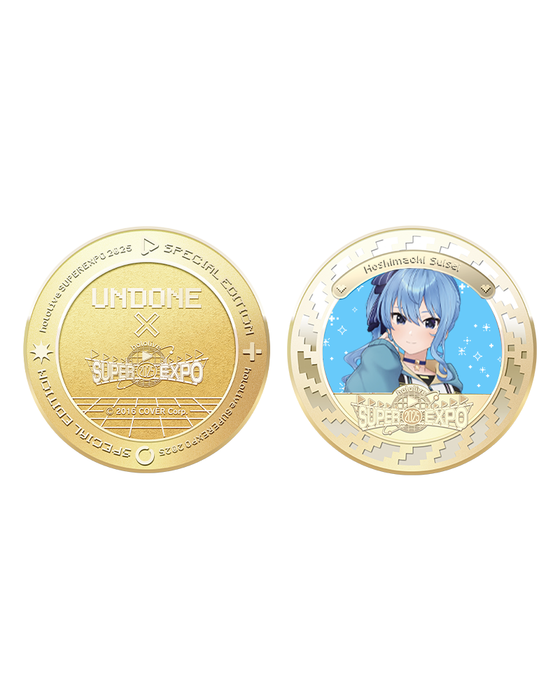 hololive SUPER EXPO 2025 Arcade Coins – UNDONE hololive SUPER EXPO 2025 Arcade Coins – UNDONE