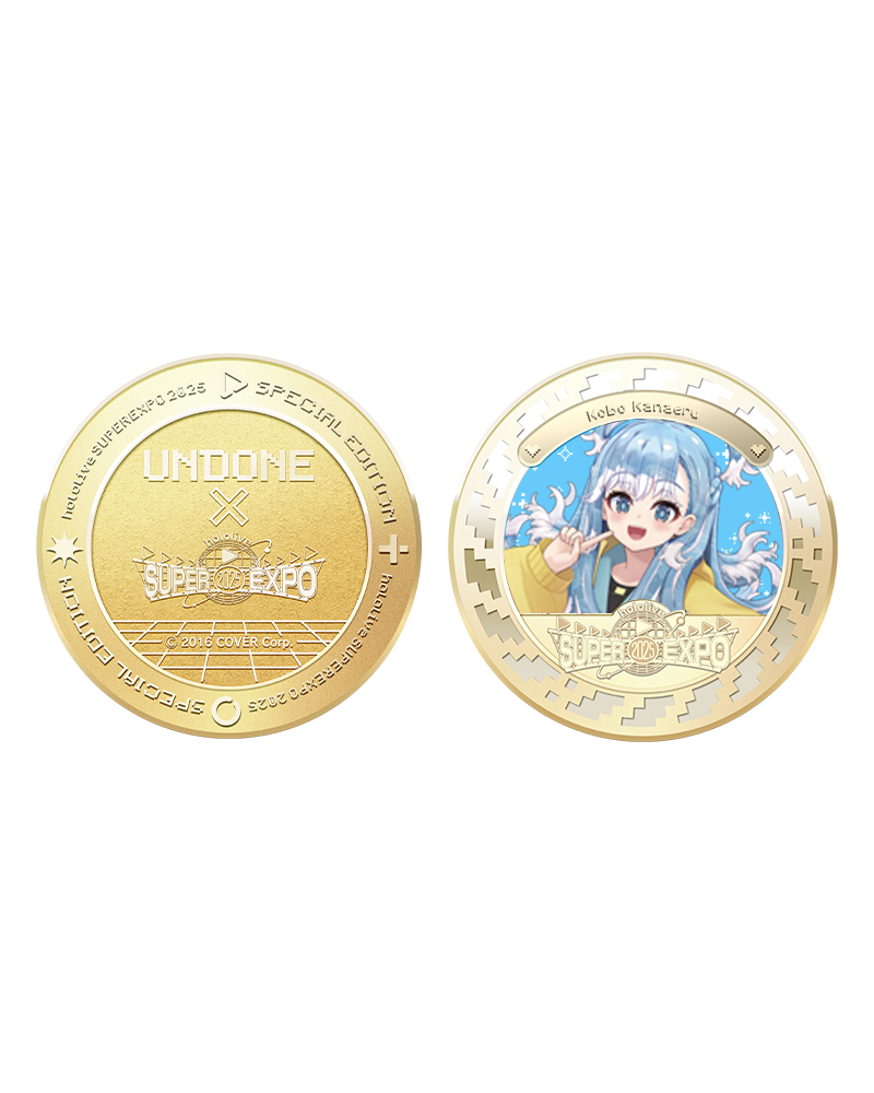 hololive SUPER EXPO 2025 Arcade Coins – UNDONE hololive SUPER EXPO 2025 Arcade Coins – UNDONE