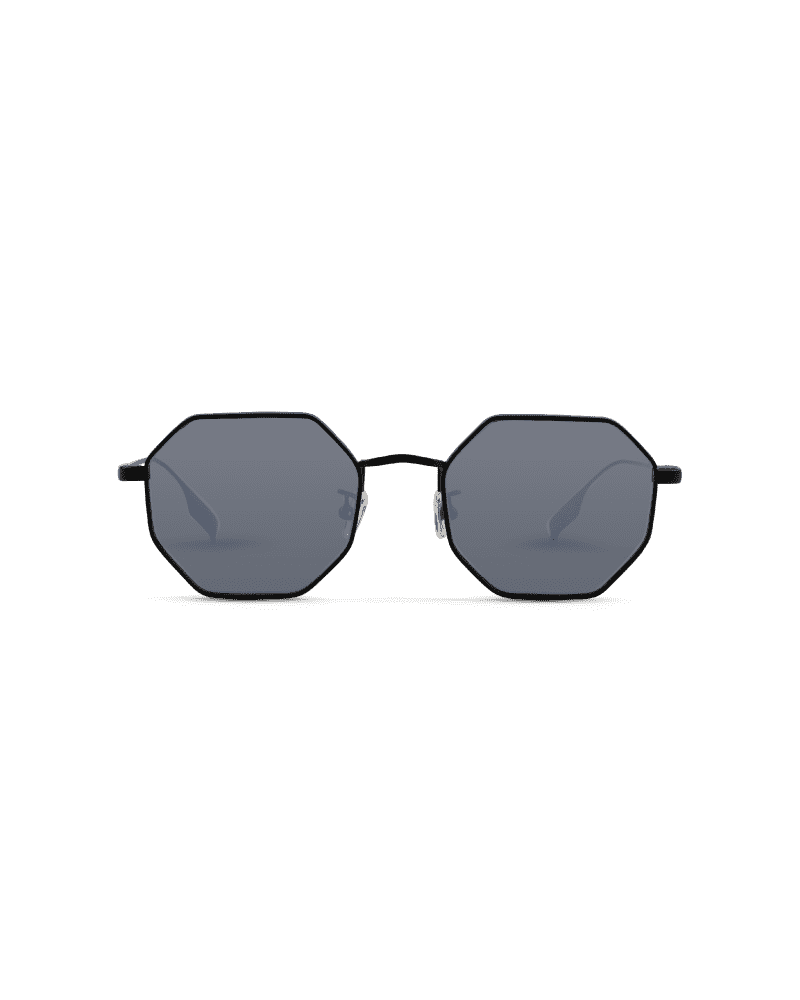 Clear top octagon sunglasses