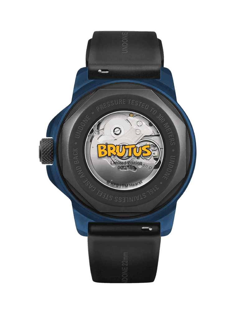 POPEYE & FRIENDS AQUA Brutus Limited Edition - UNDONE Watches
