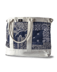 UNDONE LAB + Simple Union: Tote Bag (Vintage Bandana Blue) - UNDONE Watches