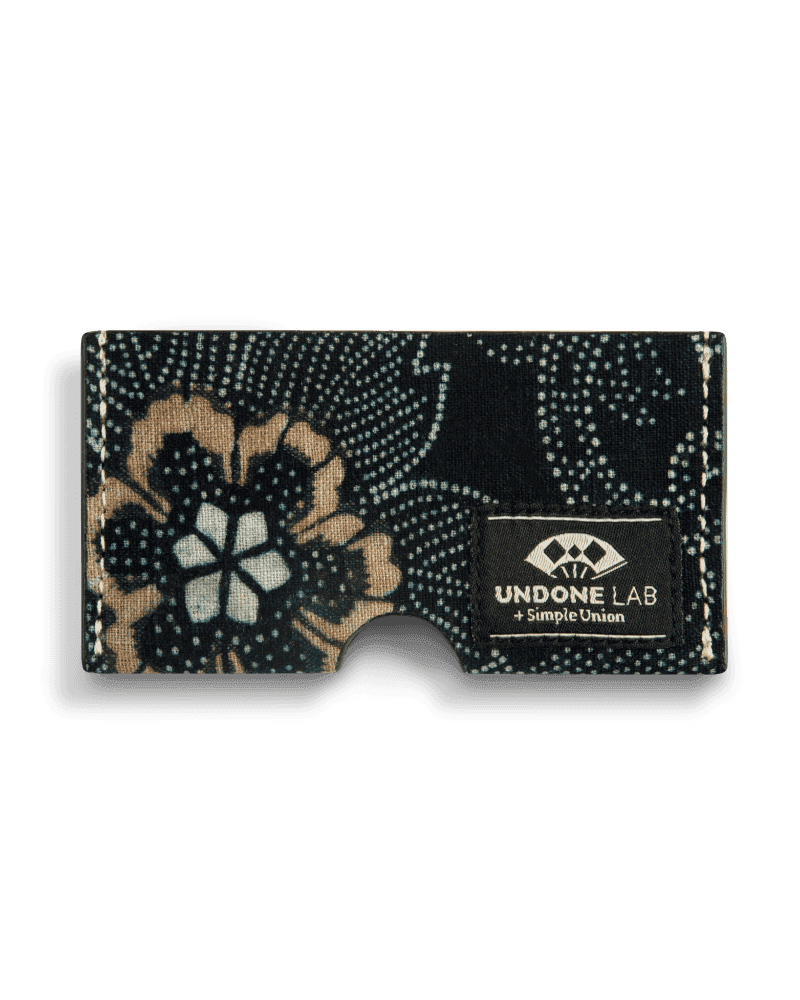 UNDONE LAB + Simple Union: Card Holder (Kofu Pattern) - UNDONE Watches