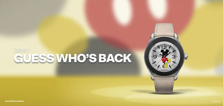 Mickey Guess Who's Back - UNDONE Watches