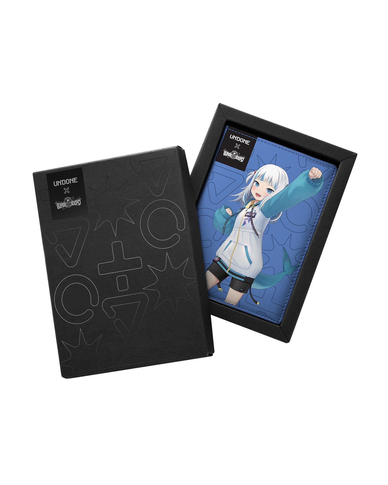 UNDONE パスポートケース　古石ビジュー　ホロライブ UNDONE x hololive SUPER EXPO 2025 - GAMEON Passport Holder