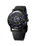 Atlassian Williams Racing FW47 automatic watch with black case and blue-accented dial