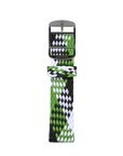 Perlon Pattern Green / Black / White