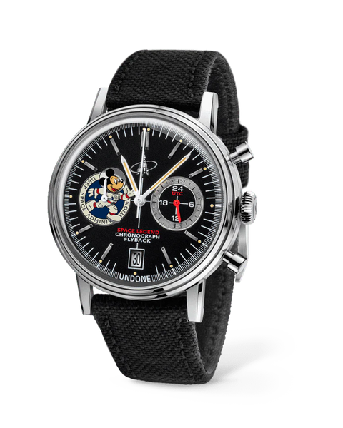ロナウド Undone Disney Space Legend Black Chronograph Customizable