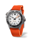 AquaLume Orange Rubber Automatic