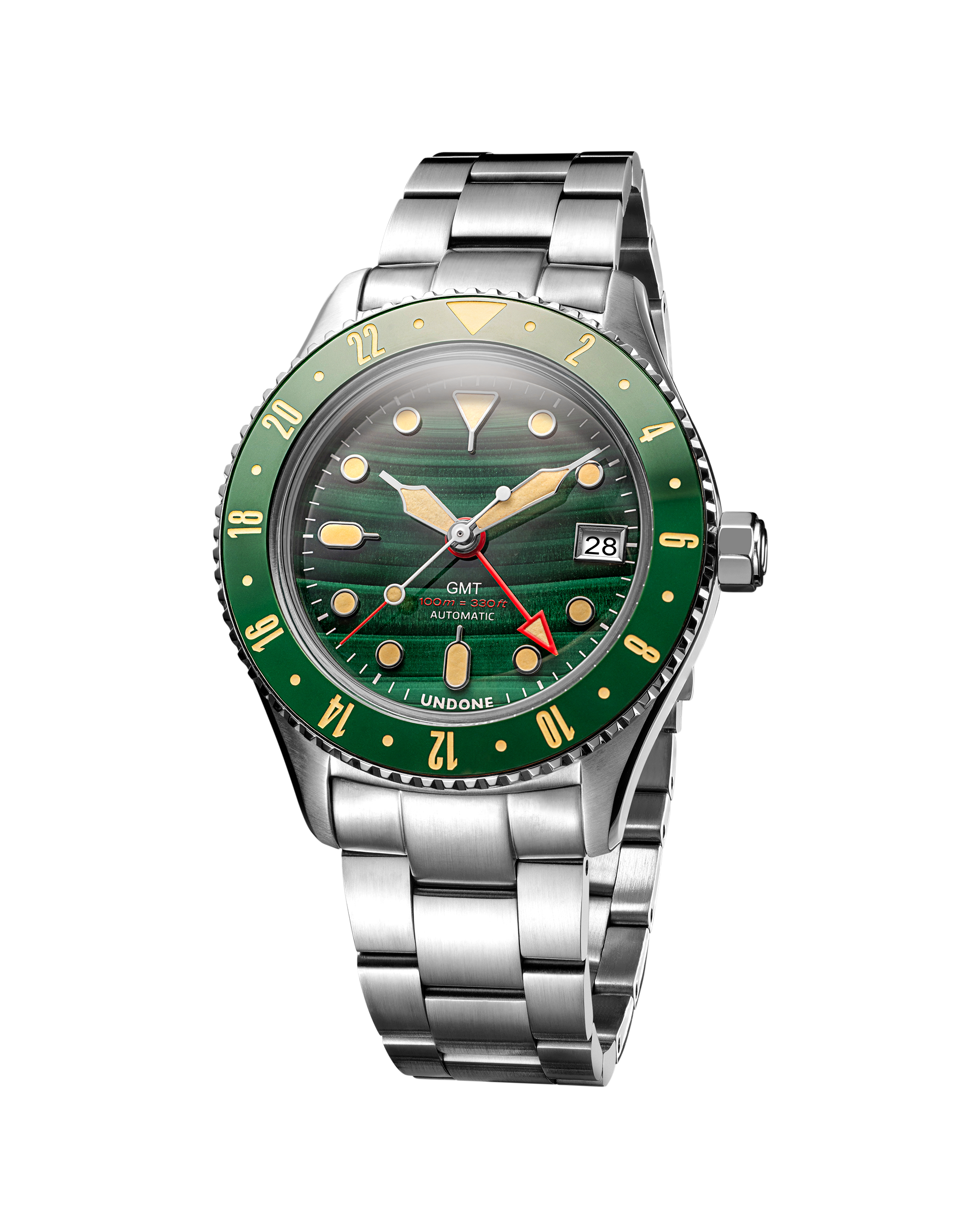 Basecamp Malachite Dial Silver