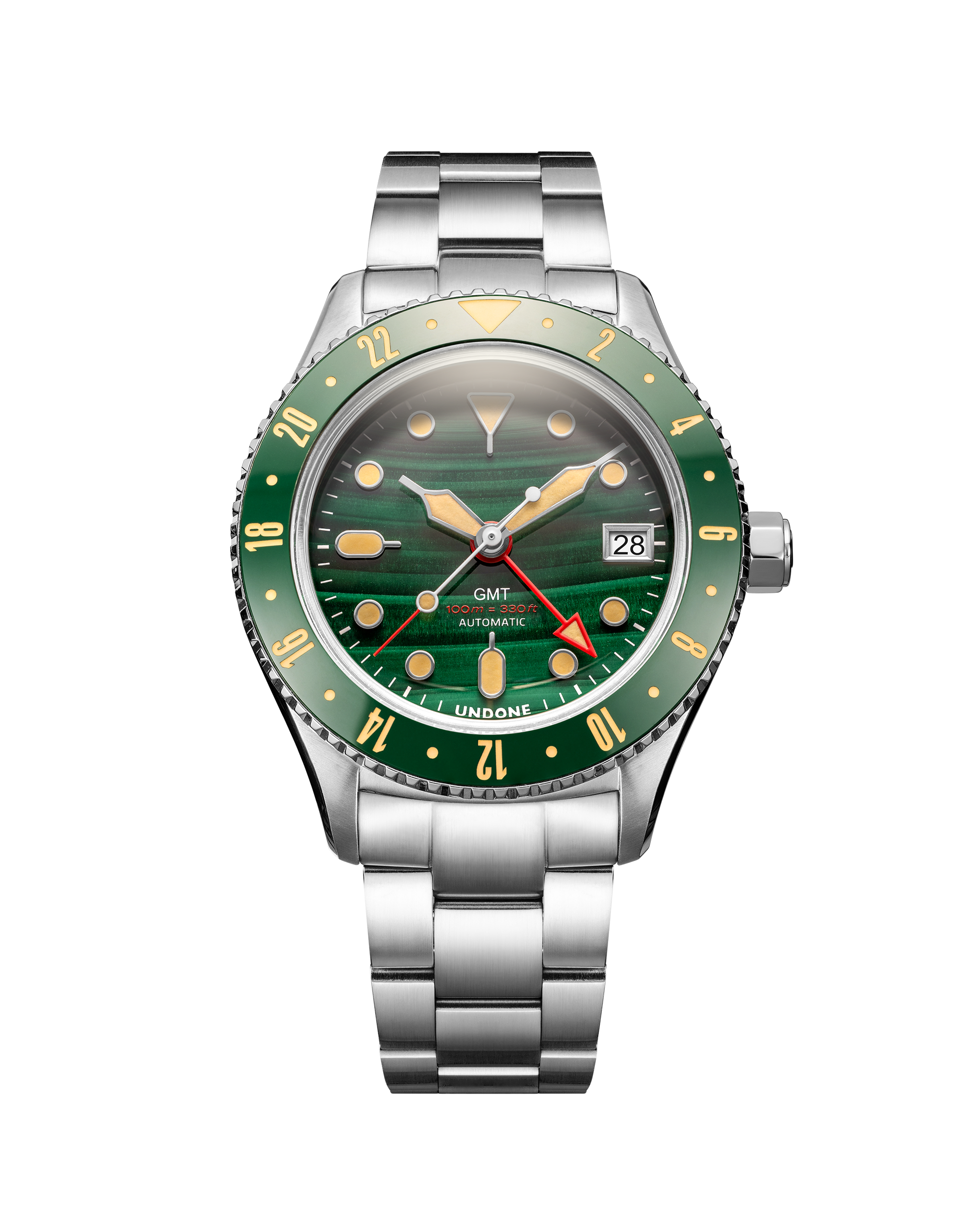 Basecamp Malachite Dial Silver
