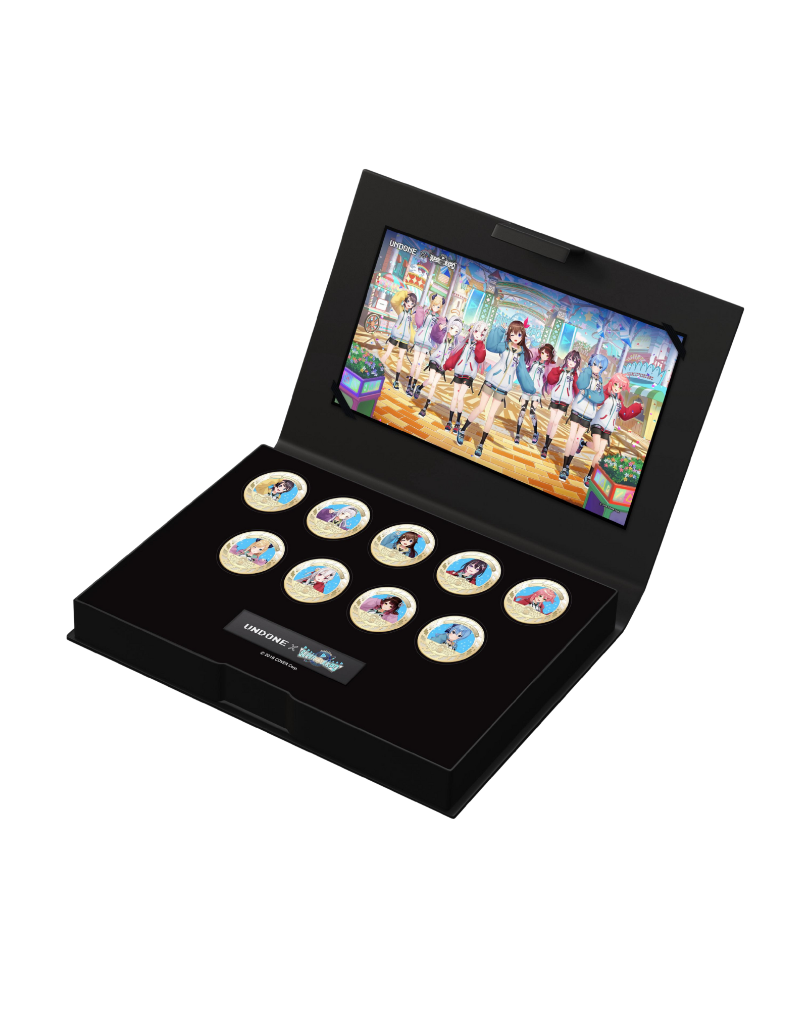hololive SUPER EXPO 2025 Key Visual Coin Set – UNDONE