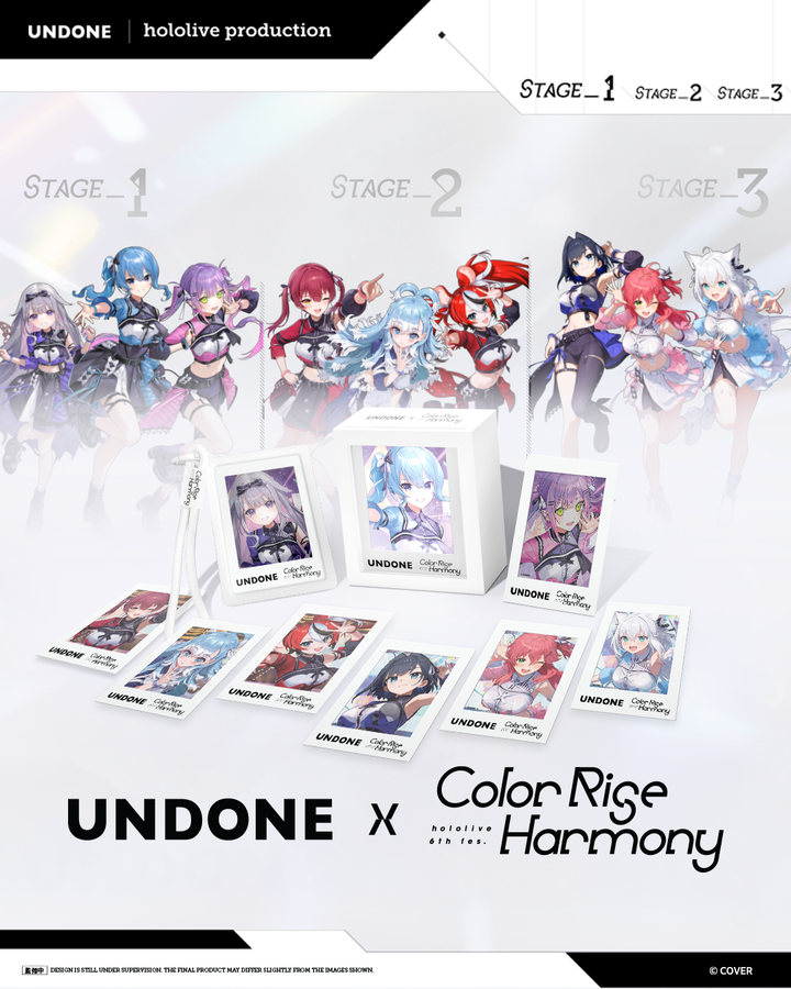 Undone Loop UNDONE x hololive 6th fes. Color Rise Harmony - Slide Film Lightbox