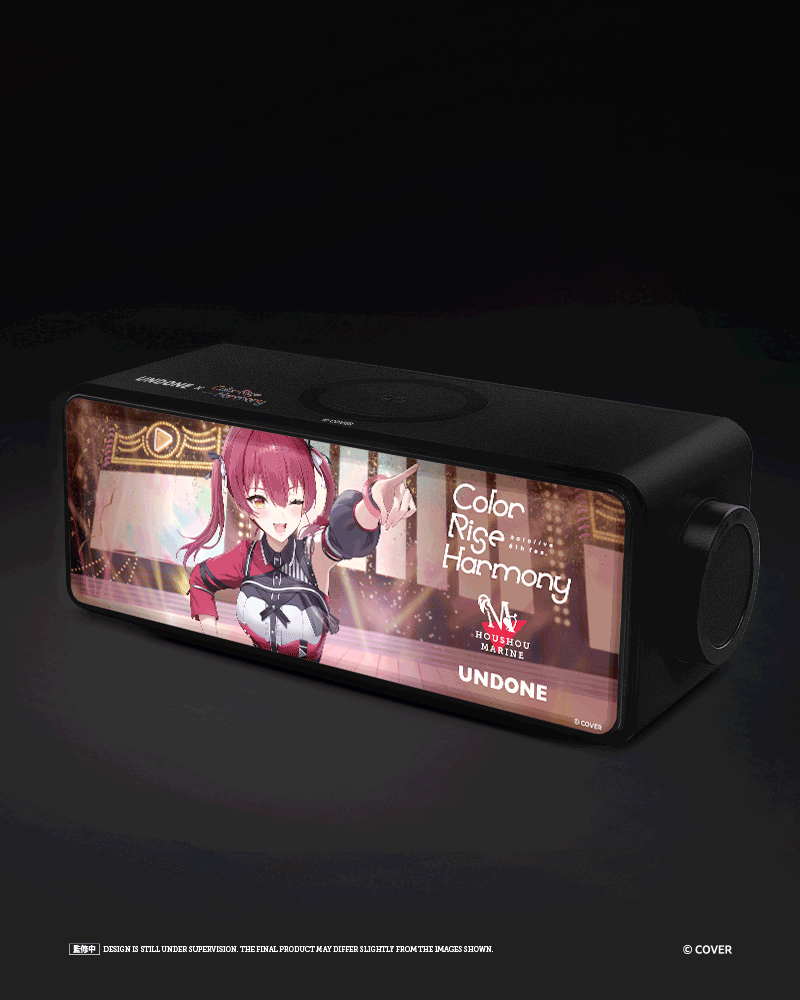 UNDONE x hololive 6th fes. Color Rise Harmony - Lightbox Bluetooth Speaker