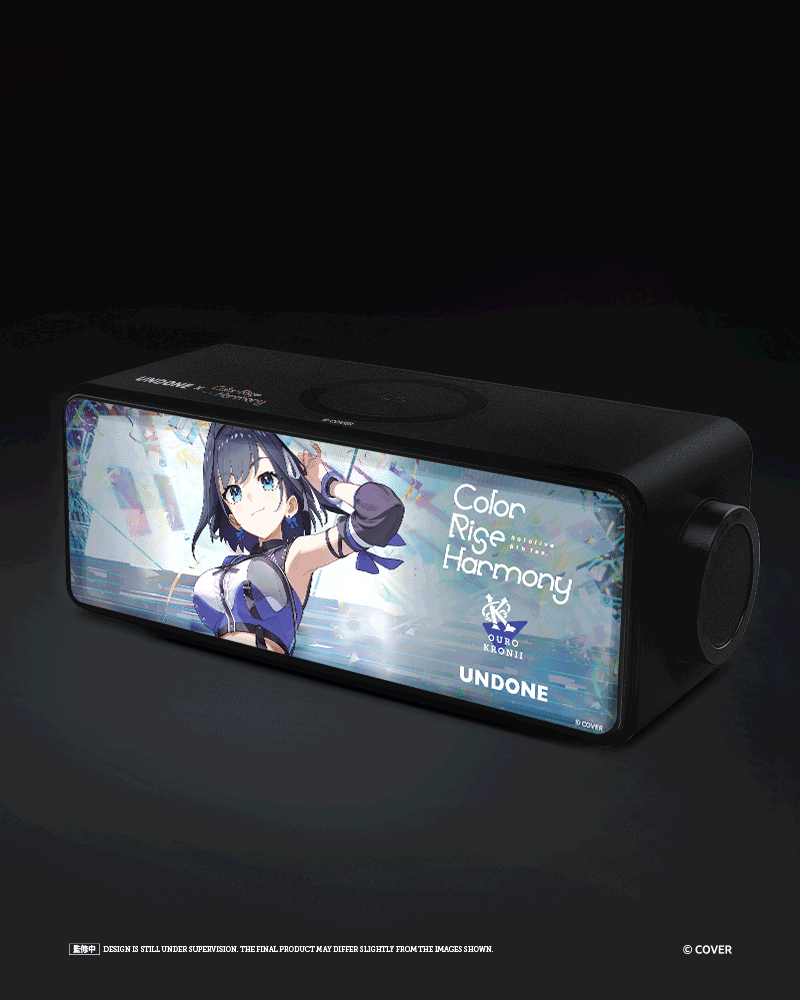 UNDONE x hololive 6th fes. Color Rise Harmony - Lightbox Bluetooth Speaker