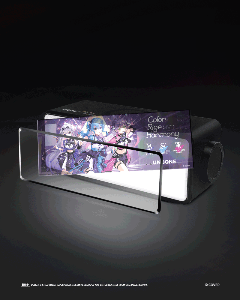UNDONE x hololive 6th fes. Color Rise Harmony - Lightbox Bluetooth Speaker