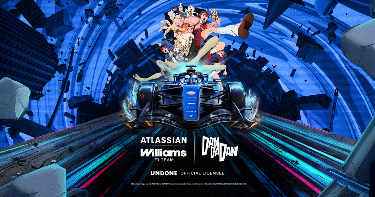 Undawn公式限定グッズ UNDONE × Williams Racing × DAN DA DAN - Claim Your Spot