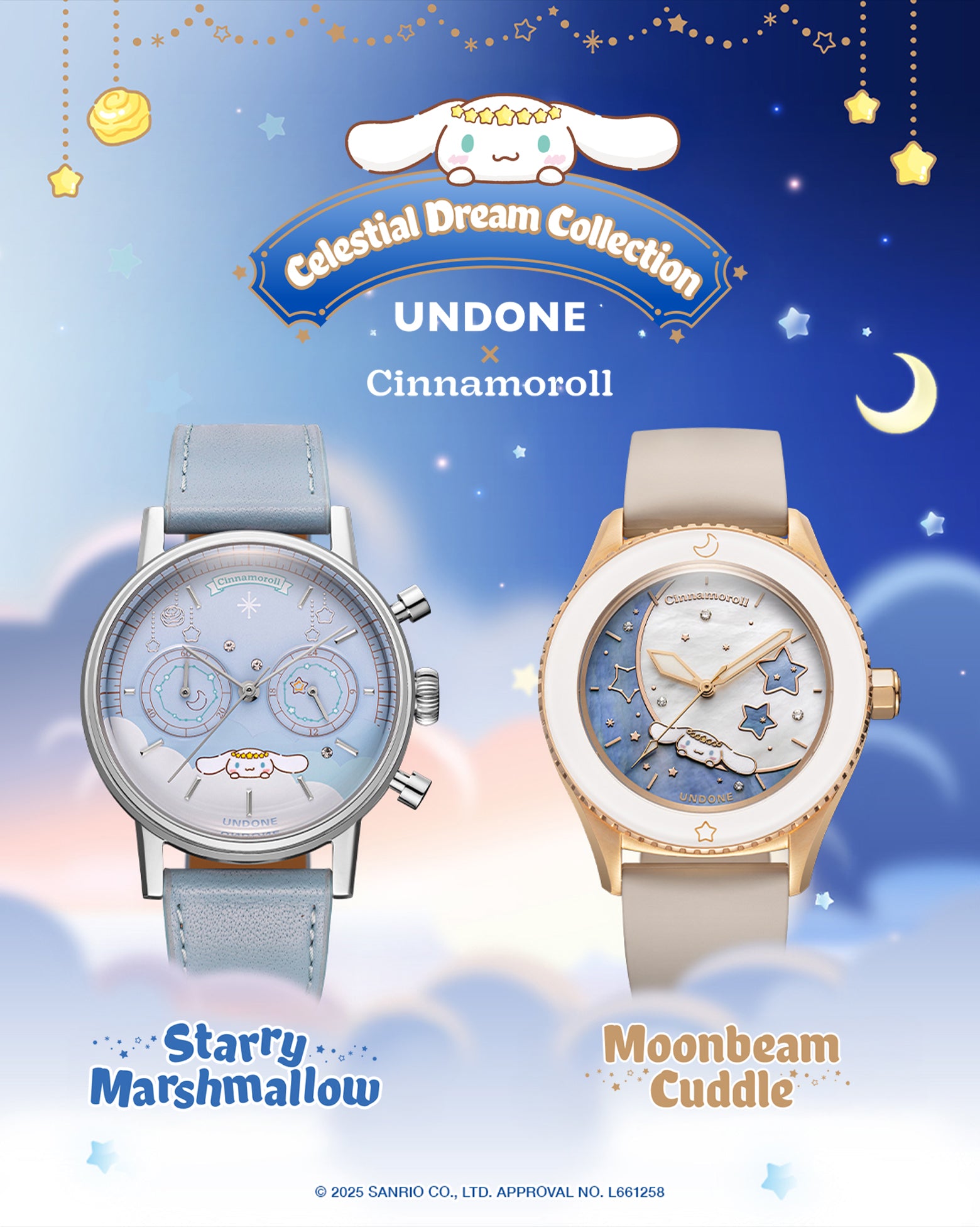 UNDONE x Sanrio Cinnamoroll