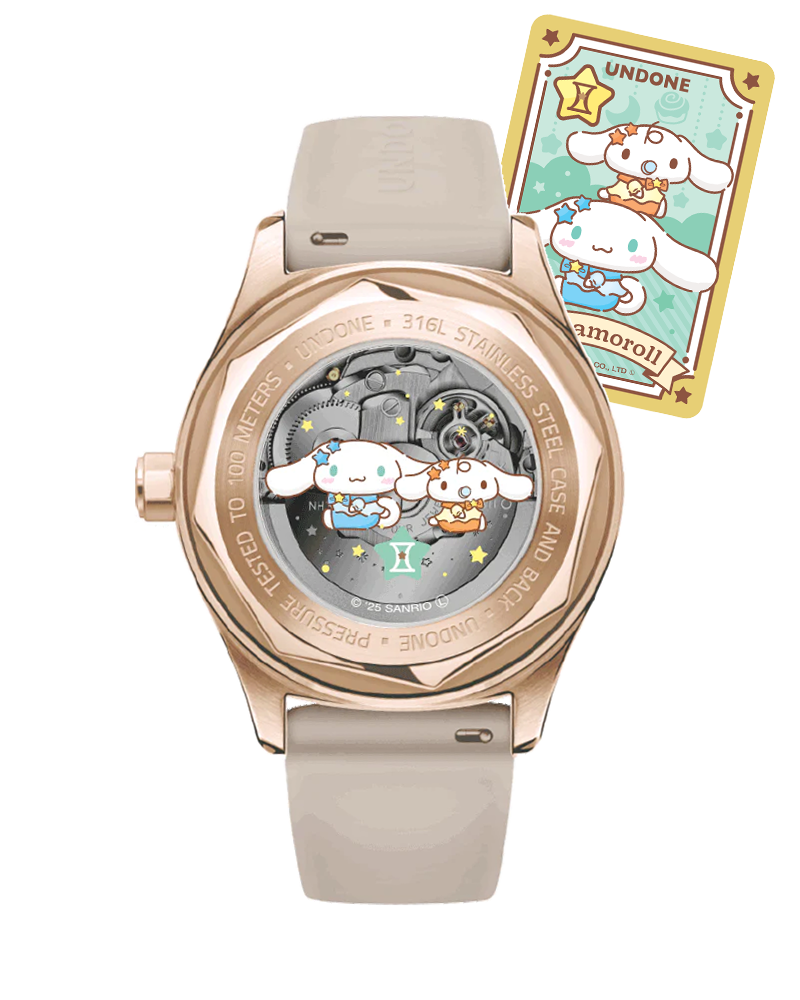 ゼベワン　アンコングッズ　スノードーム　Watch ピンバッチセット UNDONE × Cinnamoroll - Moonbeam Cuddle