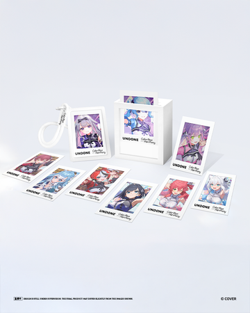 UNDONE x hololive 6th fes. Color Rise Harmony - Slide Film Lightbox & Keychain