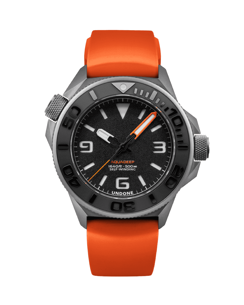 Aquadeep - Signal Orange Automatic – UNDONE