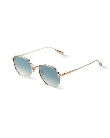 UNDONE Lab Sunglasses (Hexagon Gold) - UNDONE Watches