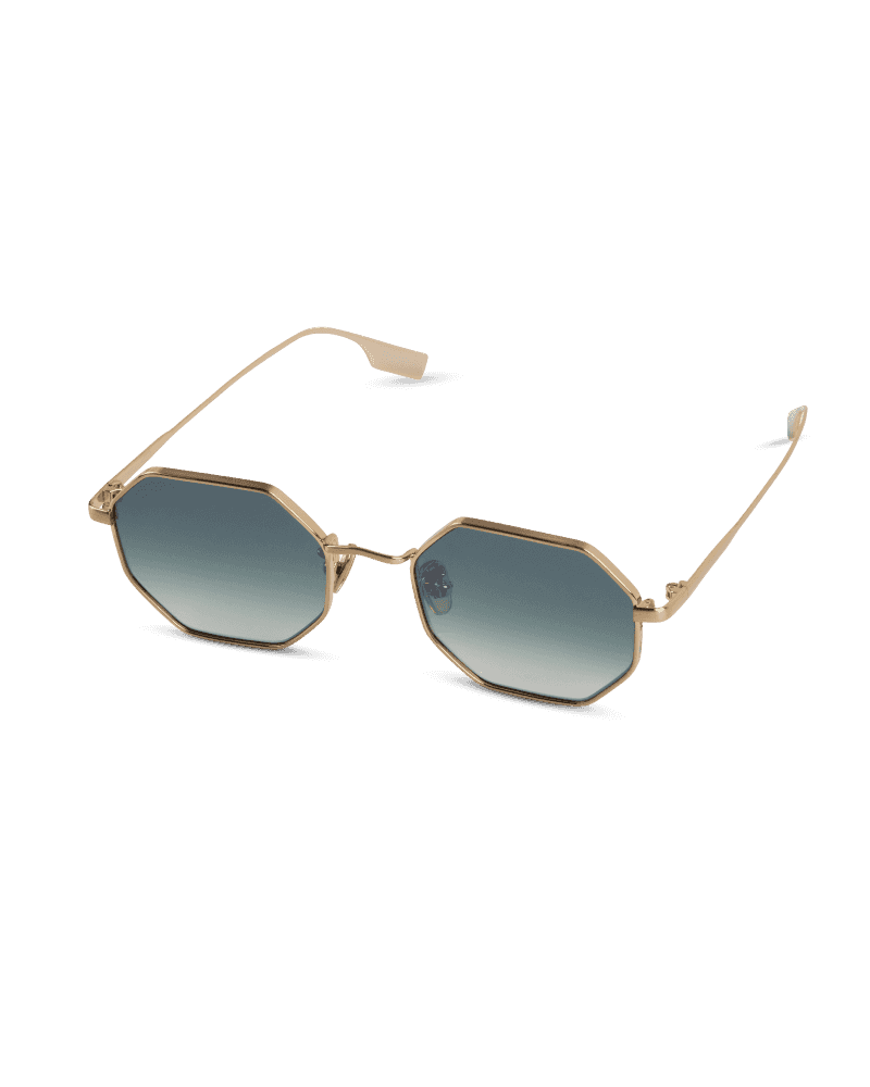 UNDONE Lab Sunglasses (Octagon Gold) - UNDONE Watches