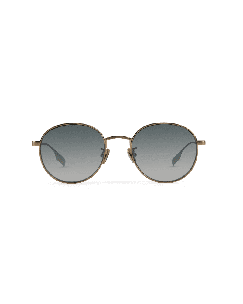 UNDONE Lab Sunglasses (Round Gold) - UNDONE Watches
