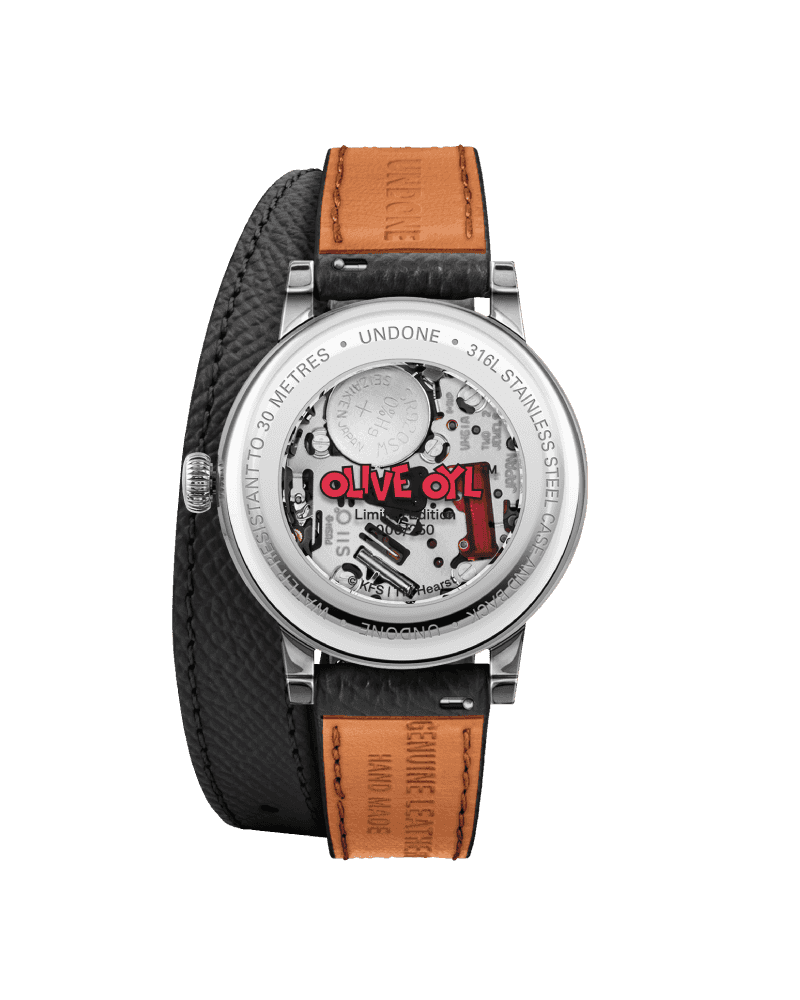 POPEYE & FRIENDS 34 Olive Limited Edition - UNDONE Watches