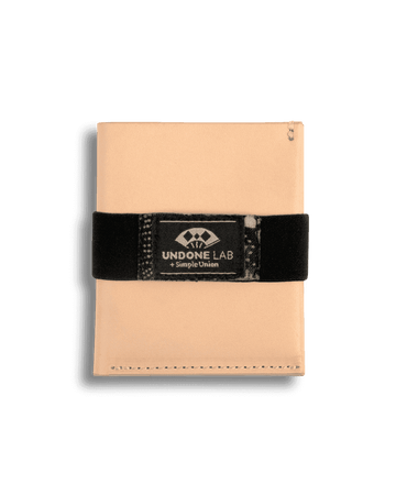 UNDONE LAB + Simple Union: Card Wallet (Tan) - UNDONE Watches