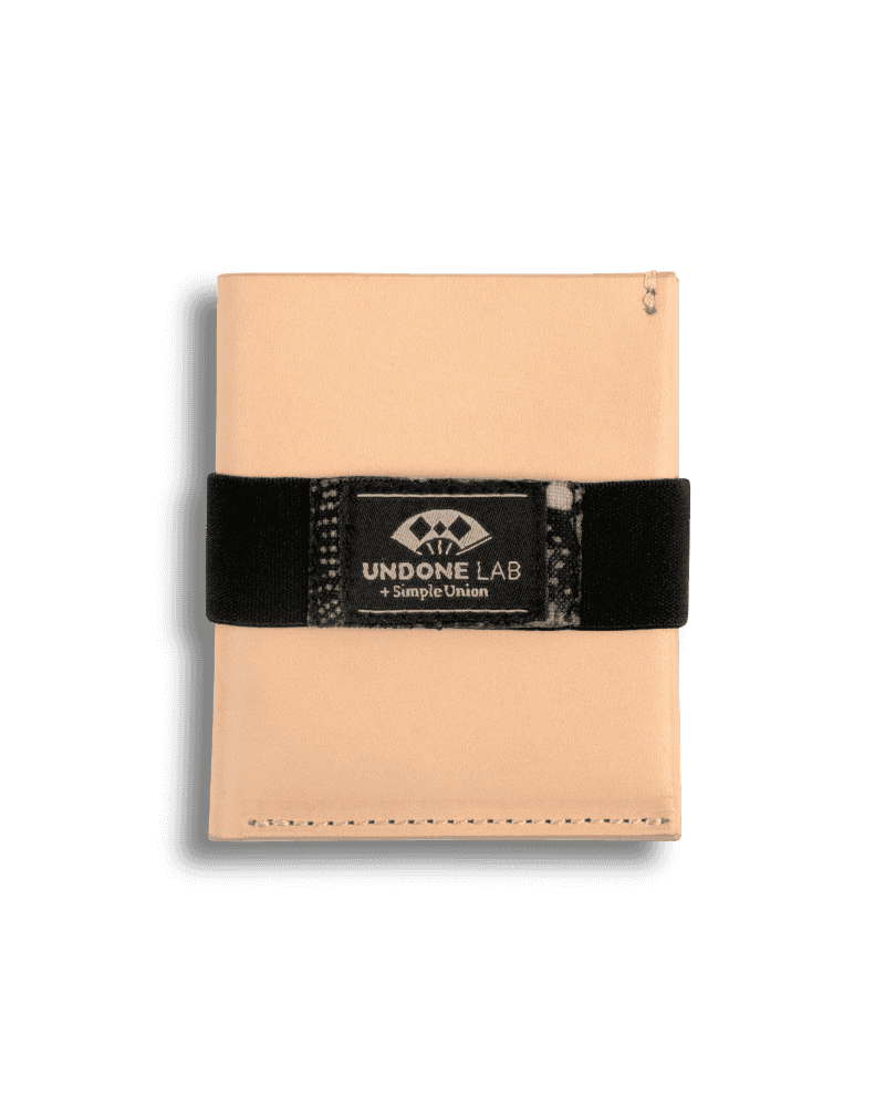 UNDONE LAB + Simple Union: Card Wallet (Tan) - UNDONE Watches